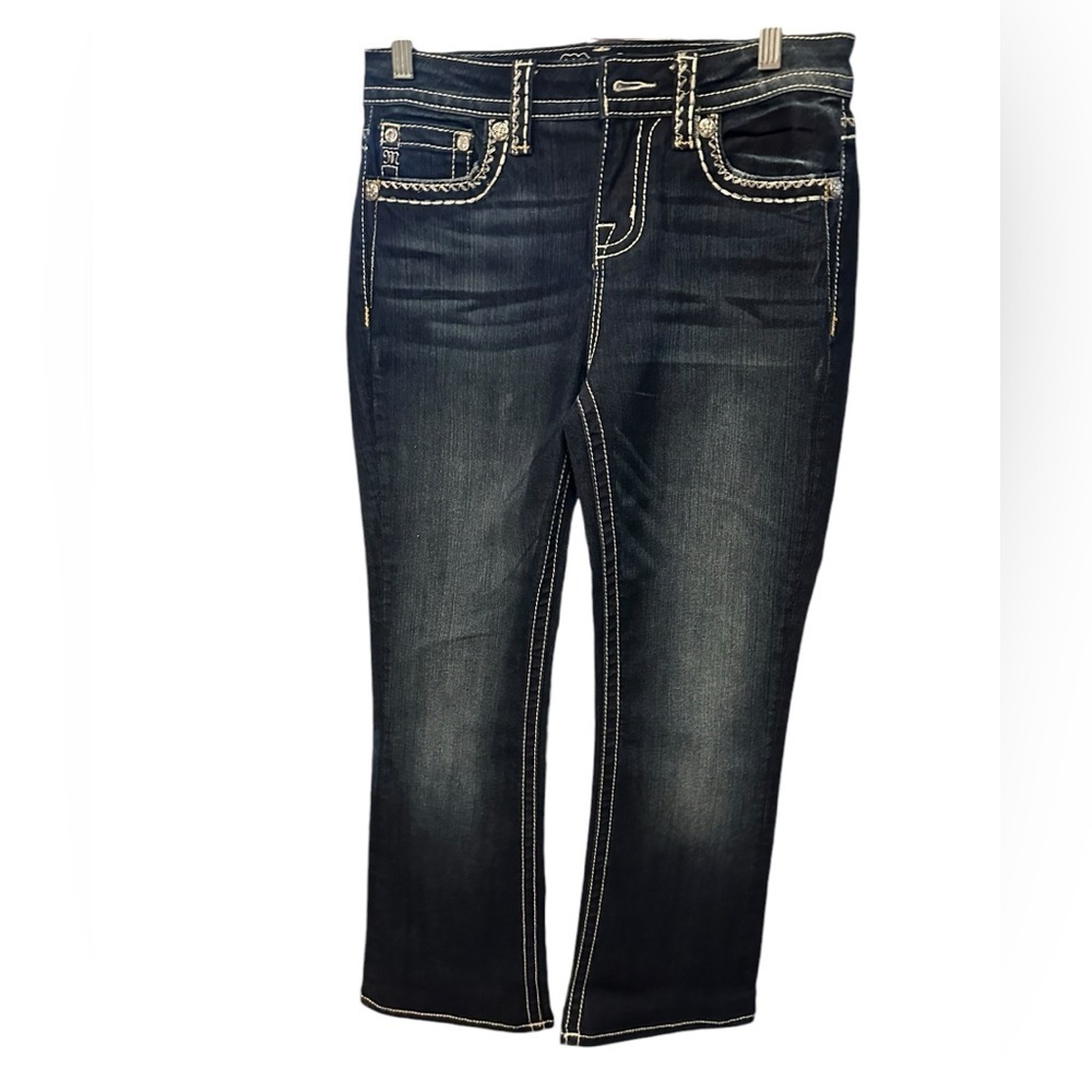Miss Me Midrise curvyboot jeans size 27